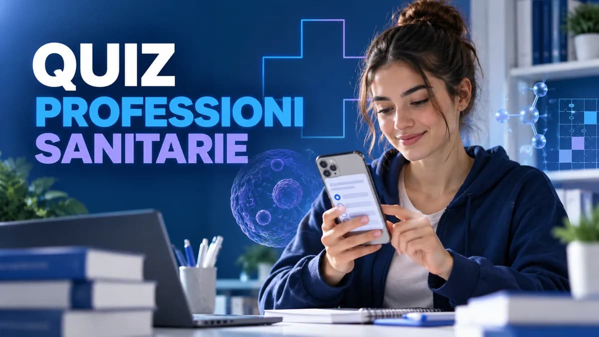 Quiz Professioni Sanitarie: 10 domande sul modello del test — app UniTest Pro