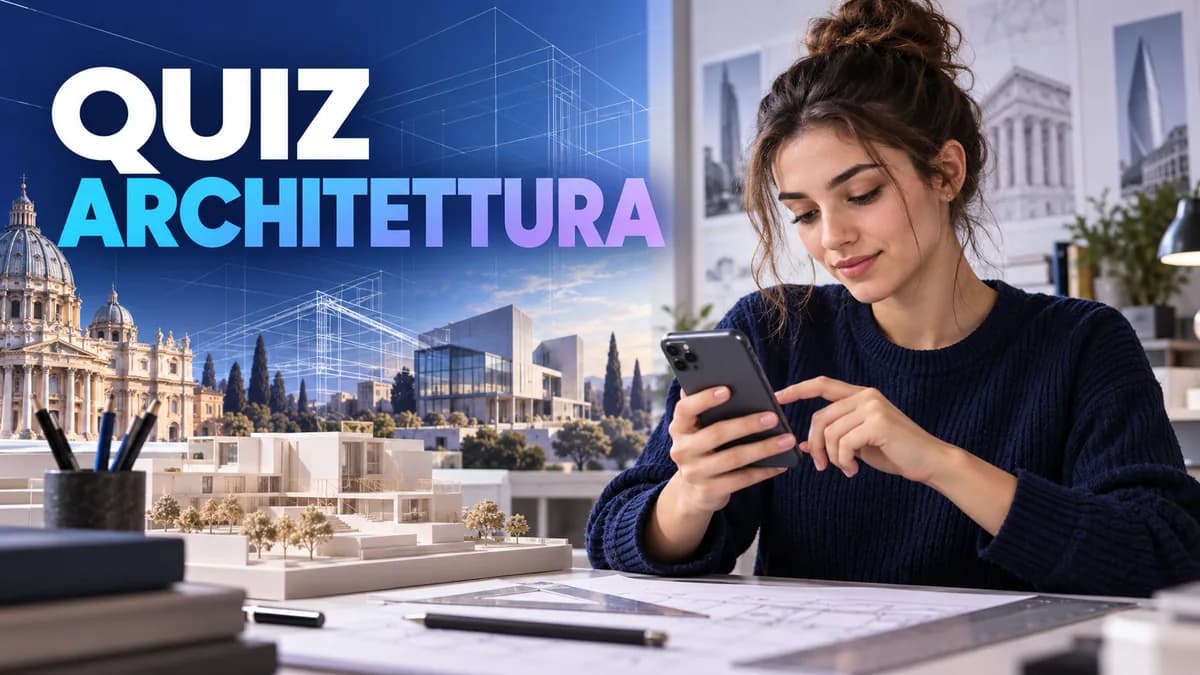 Quiz Architettura: 10 domande sul modello del test di ammissione — app UniTest Pro