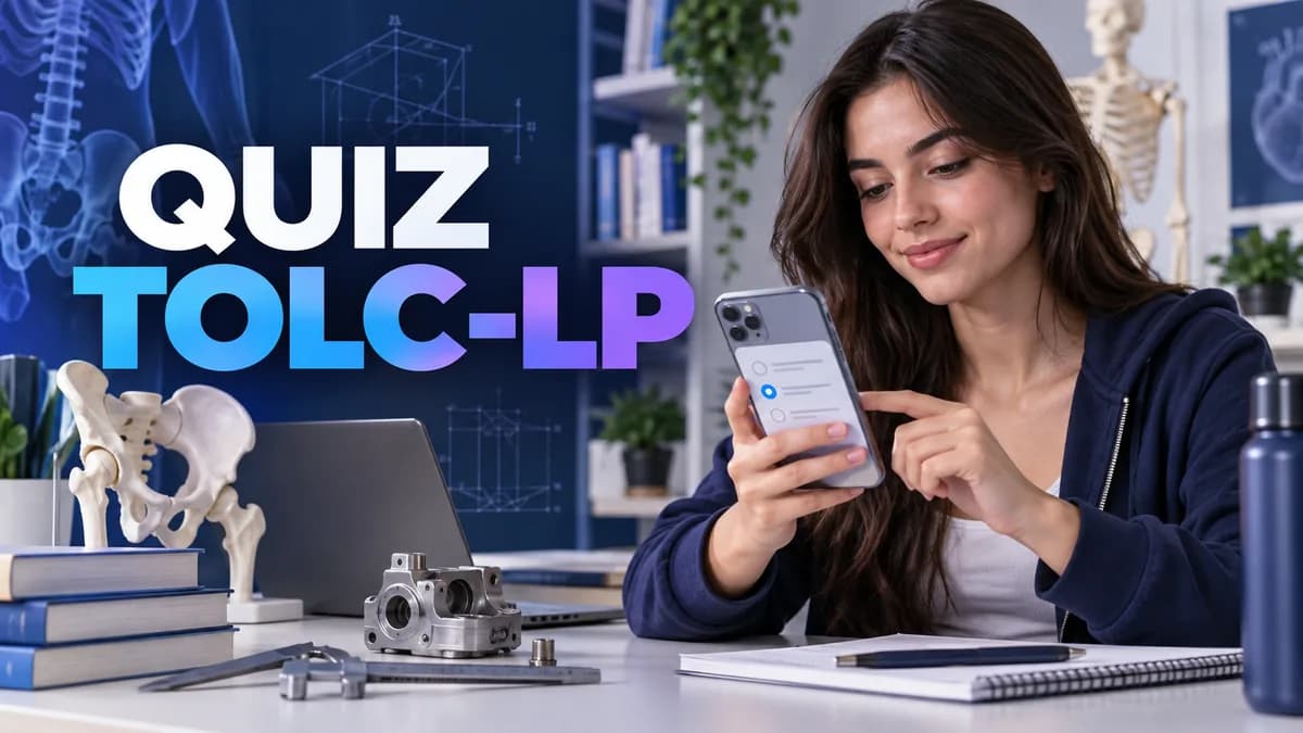 Quiz TOLC-LP: 10 domande sul modello delle prove delle lauree professionalizzanti — app UniTest Pro
