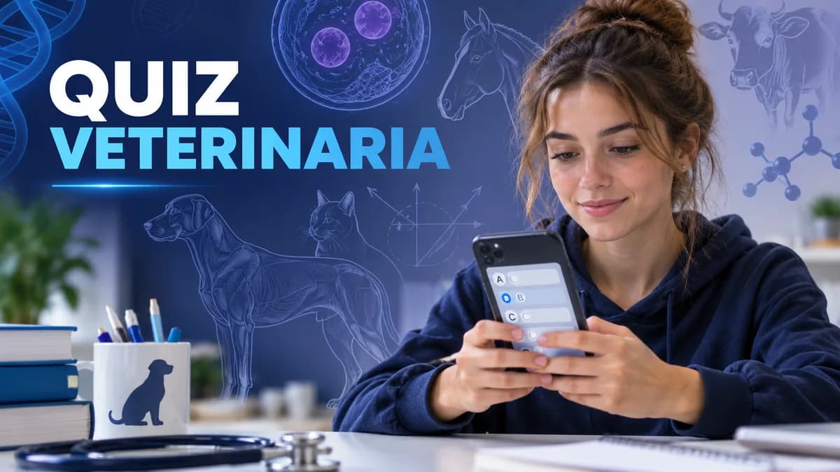 Quiz Veterinaria: 10 domande originali del semestre filtro — app UniTest Pro